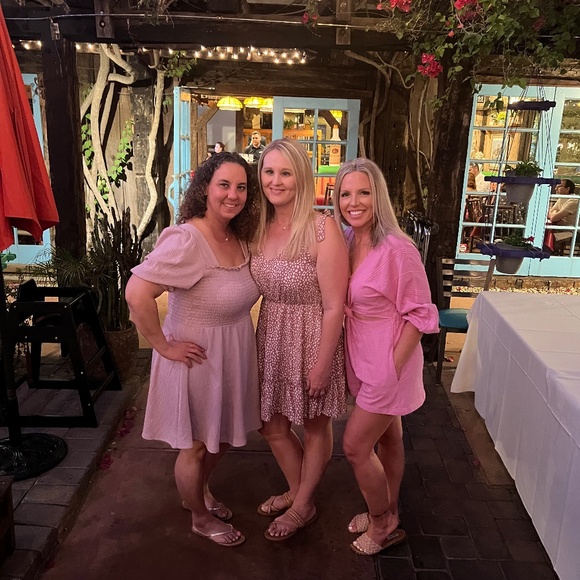 Free People Peekaboo Pink Romper - Picture 5 of 5